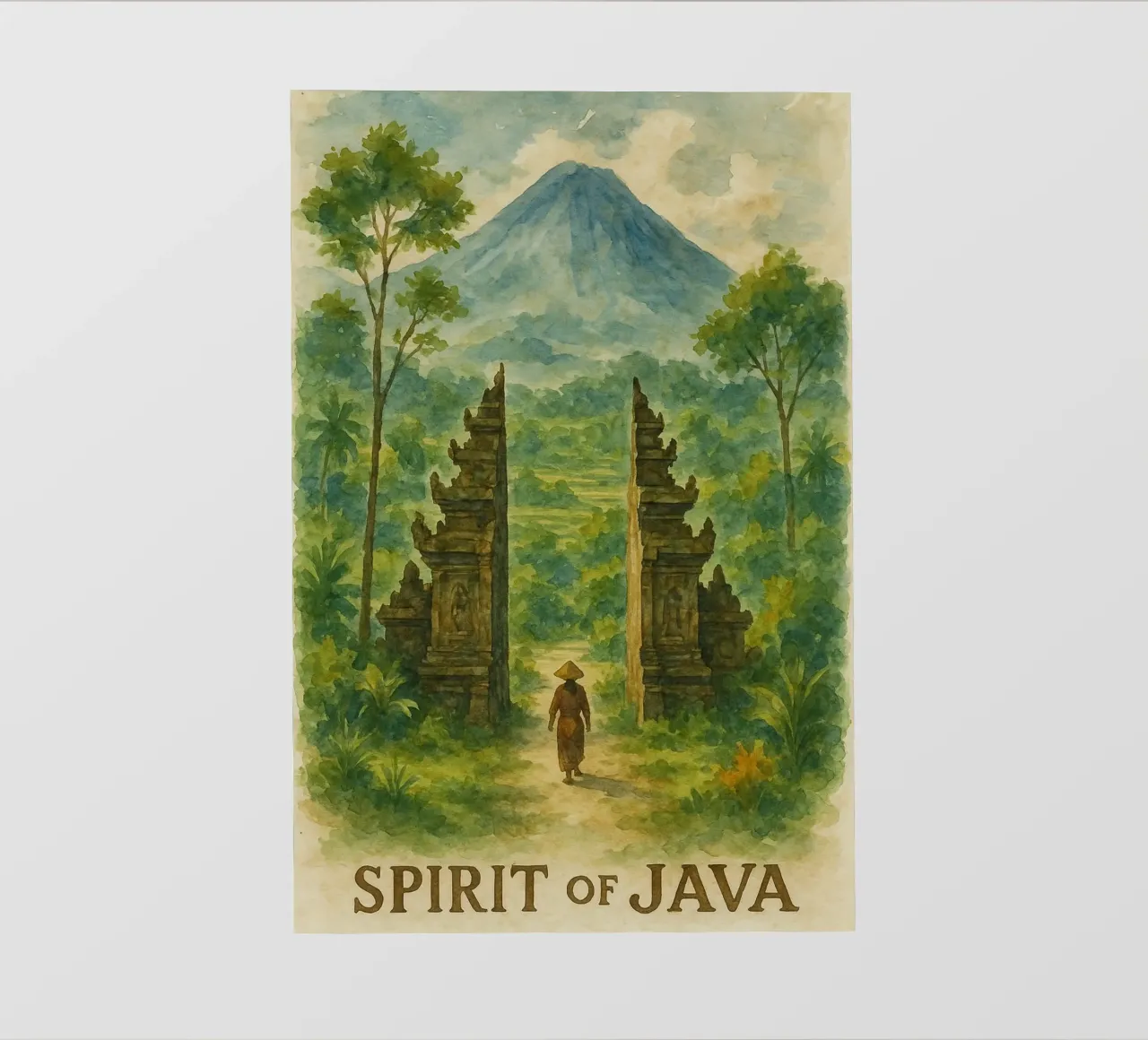 Spirito di java telo in pvc da Sayfudin