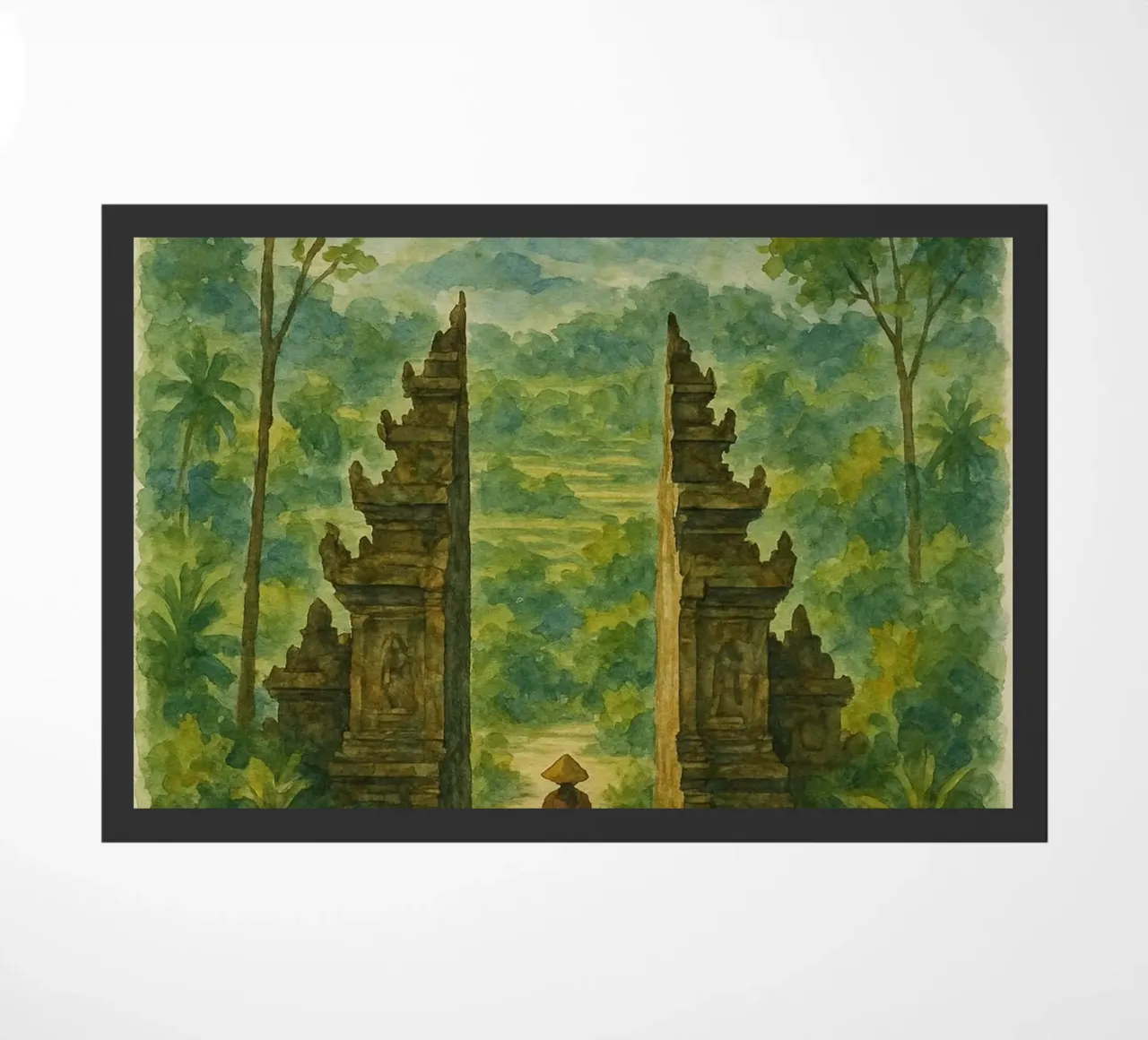 Spirit of java doormat by Sayfudin