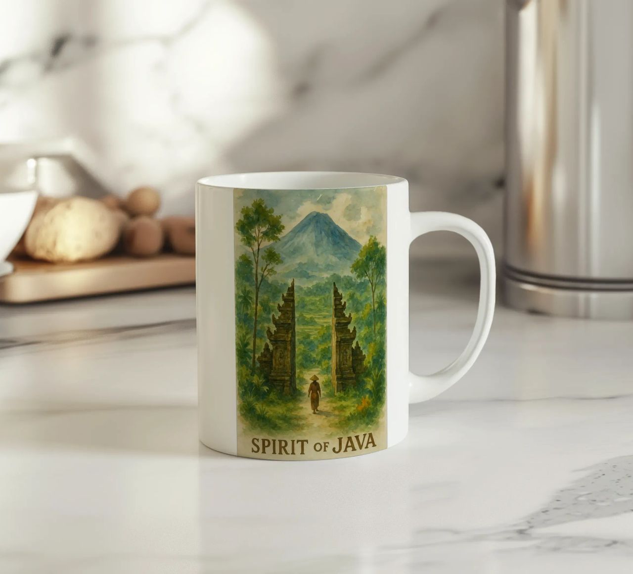 Spirito di java tazza in ceramica da Sayfudin