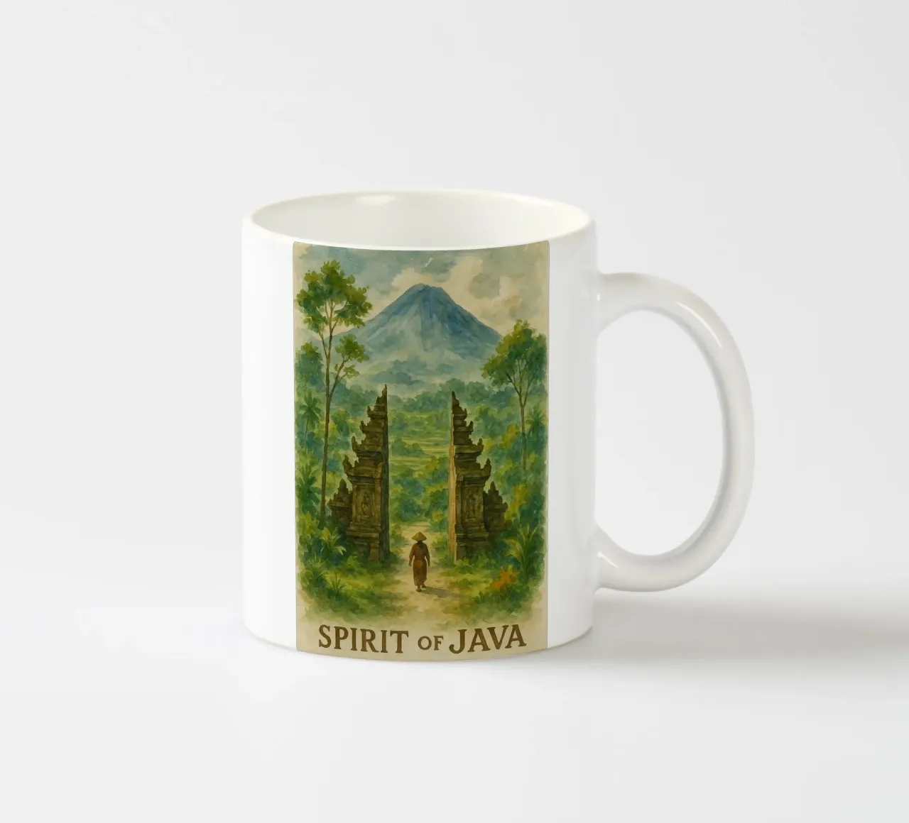 Spirito di java tazza in ceramica da Sayfudin
