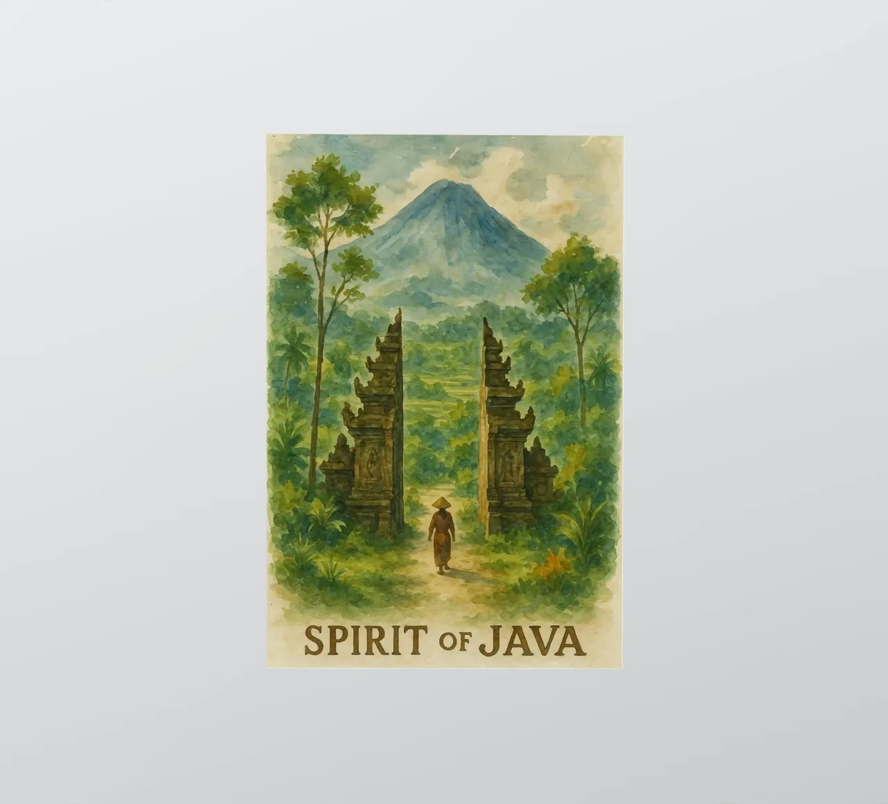 Espíritu de java pegatina de Sayfudin