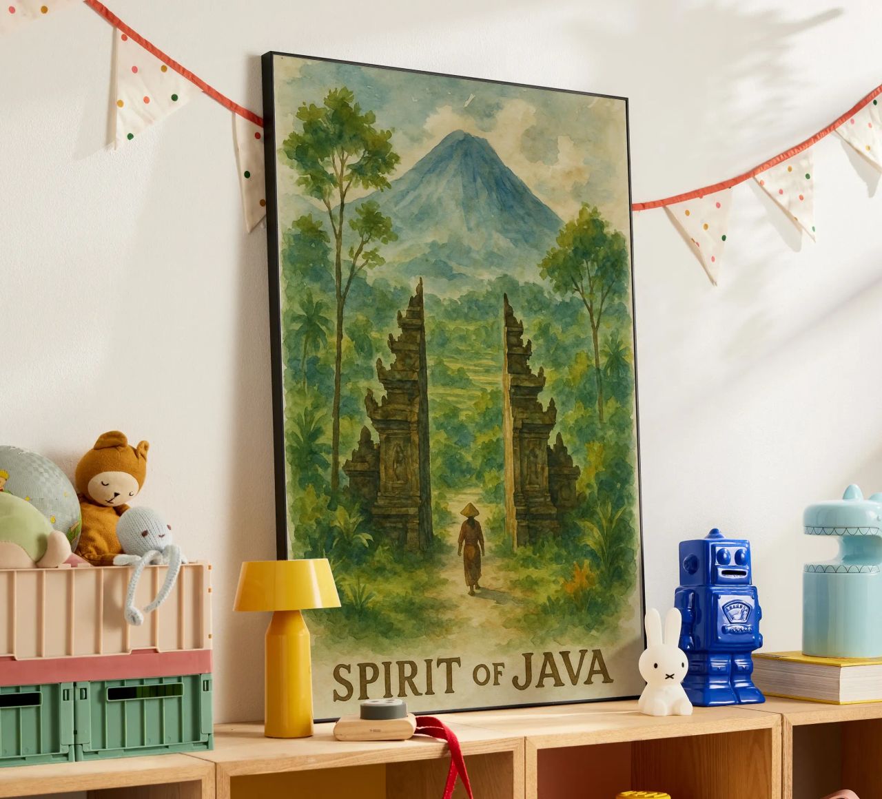 Spirito di java alluminio dibond da Sayfudin
