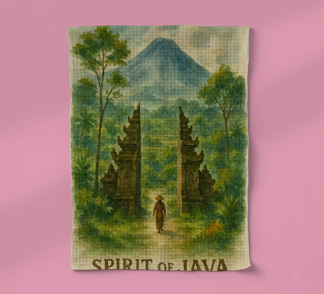 Geist von java Geschirrtuch von Sayfudin