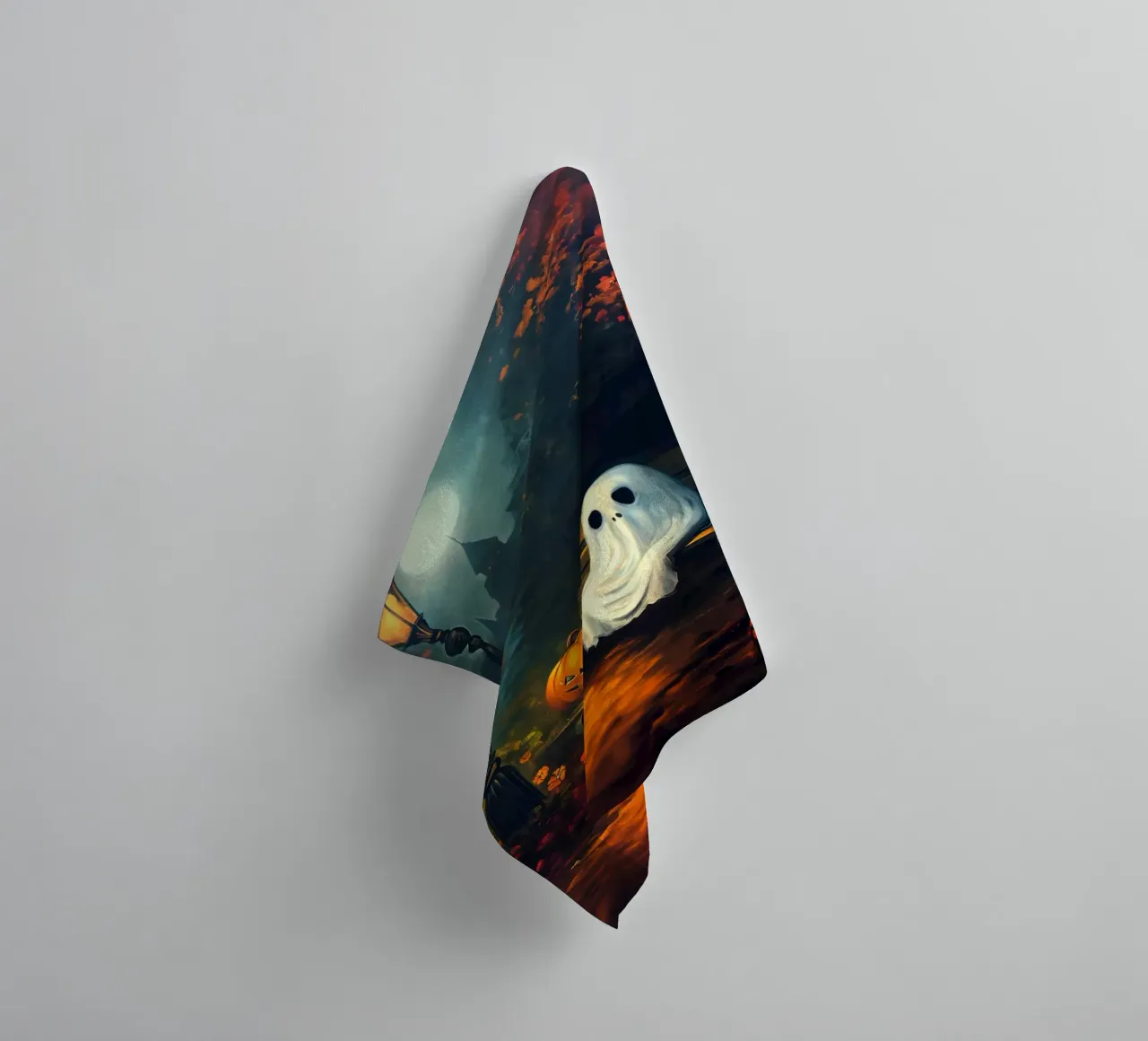 Halloween-Gespenst Handtuch von Fleur de Lys