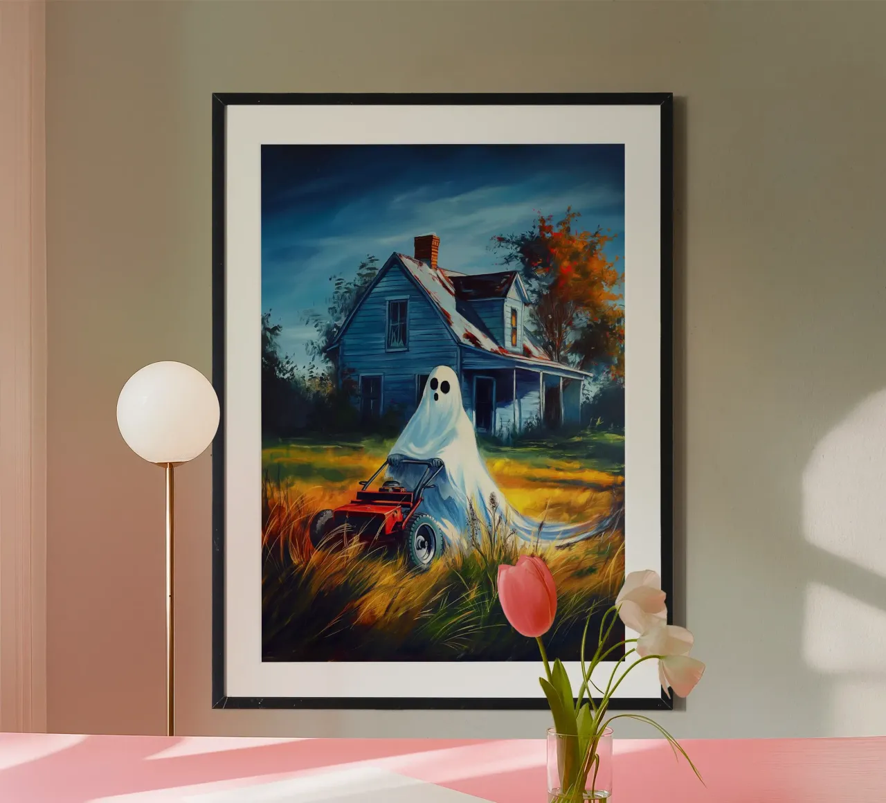 Tagliaerba fantasma poster da Fleur de Lys