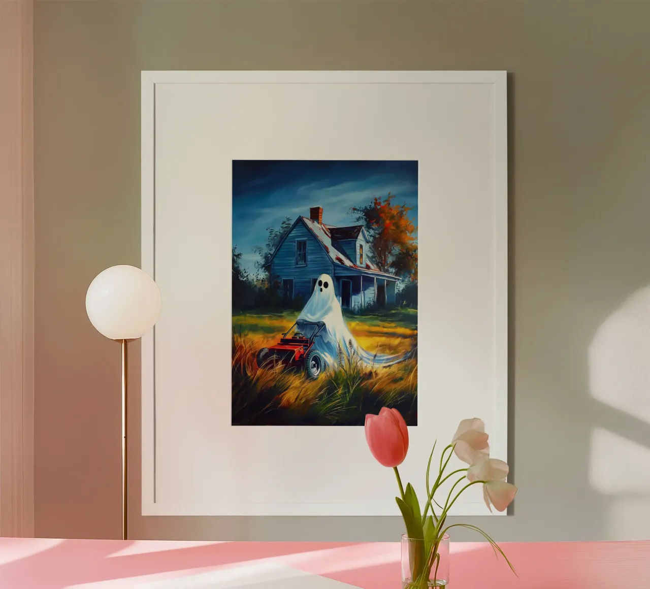 Tagliaerba fantasma poster da Fleur de Lys