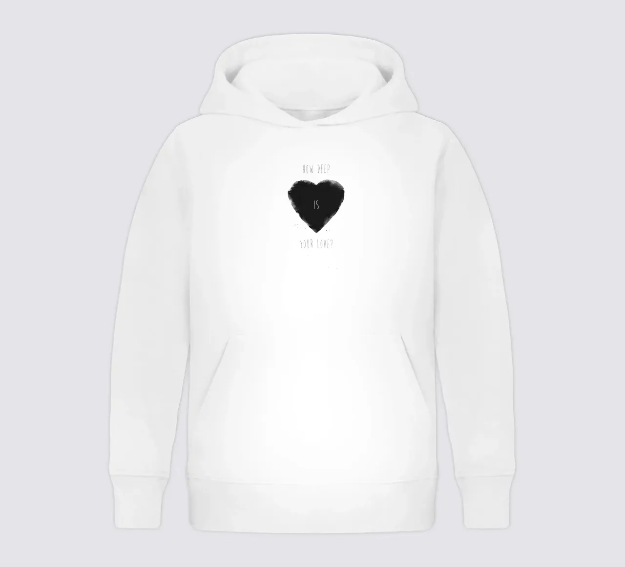 How Deep Is Your Love felpa bambino con cappuccio da Balazs Solti