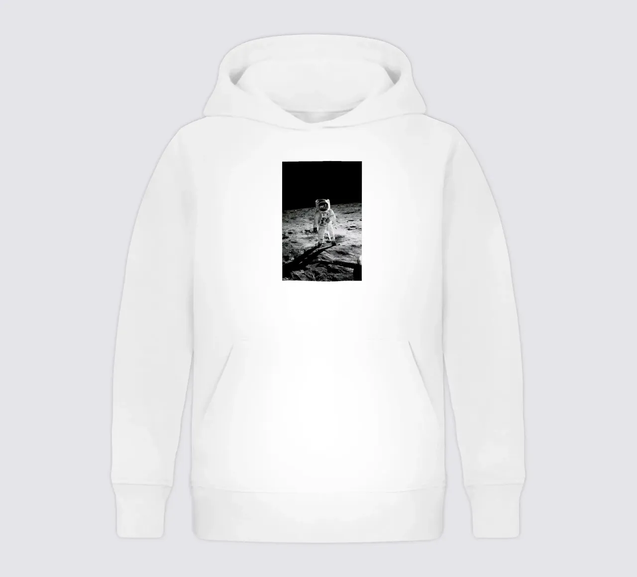 On the Lunar Surface felpa bambino con cappuccio da Vintage by JUNIQE