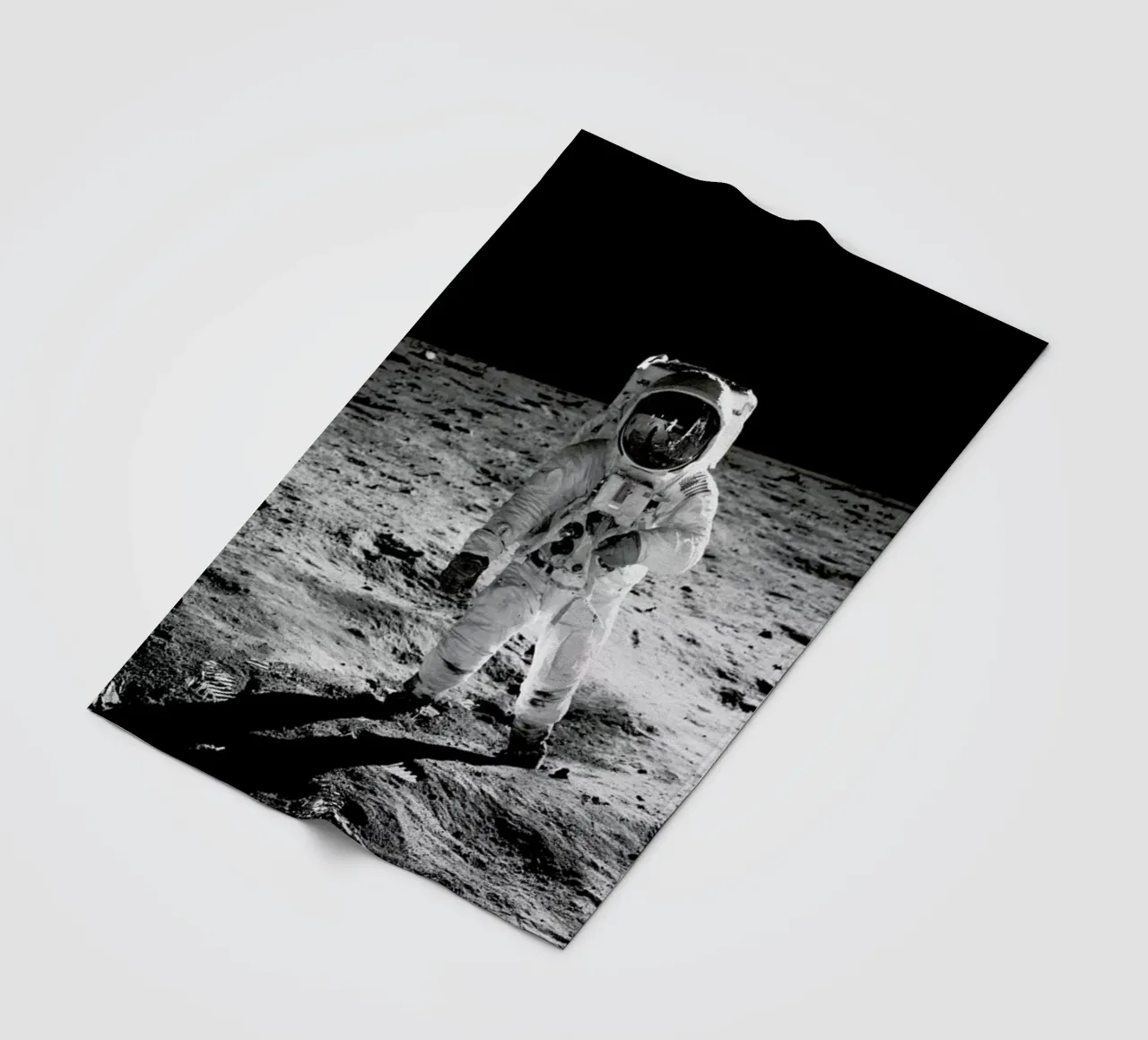 On the Lunar Surface coperta in pile da Vintage by JUNIQE