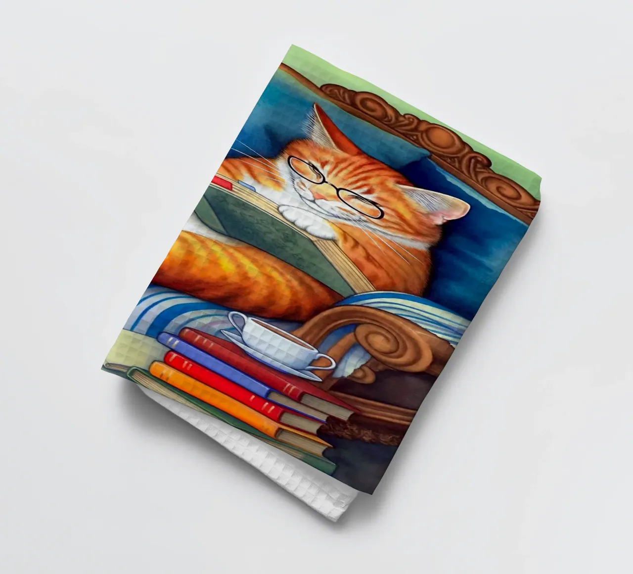 Lecture des chats torchon de Fleur de Lys