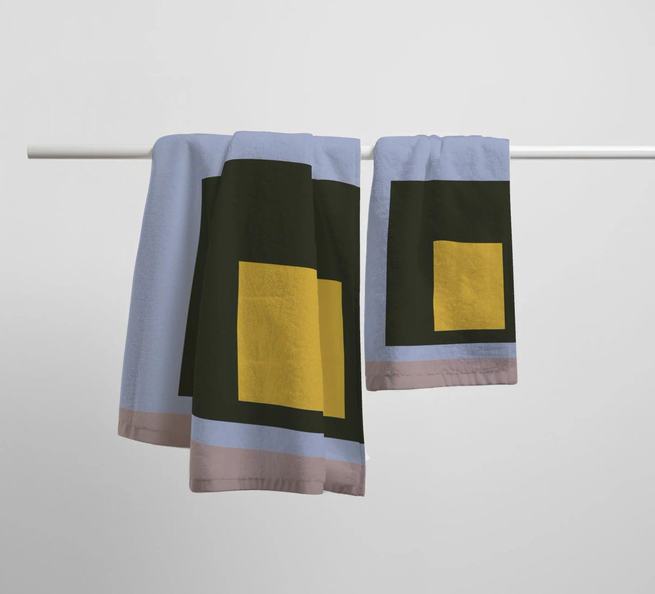 Ensemble di colori 9 asciugamano da bagno da Metron