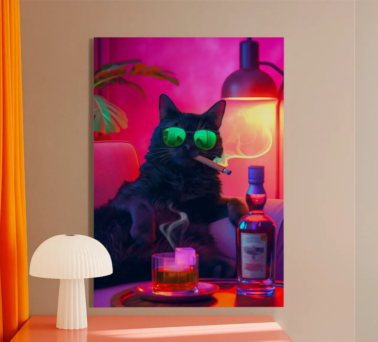 Fancy Cat Fumar metacrilato de Fleur de Lys