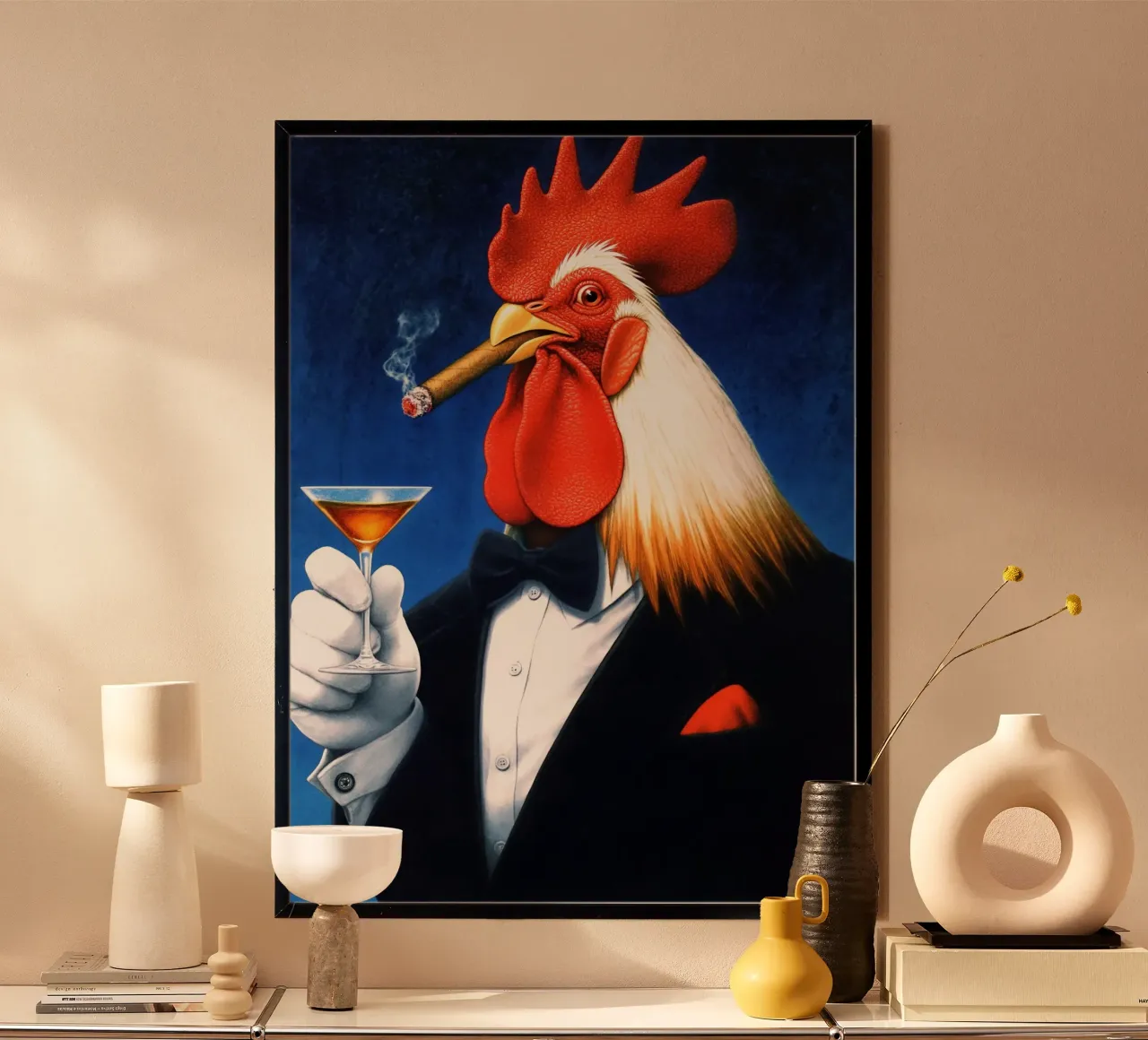Gallo Tuxedo carta hahnemühle da Fleur de Lys