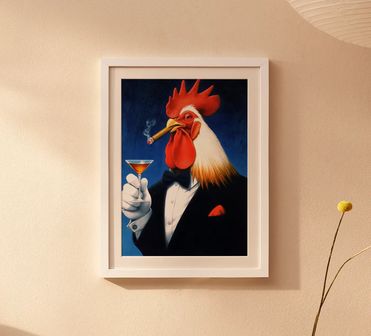 Gallo Tuxedo carta hahnemühle da Fleur de Lys