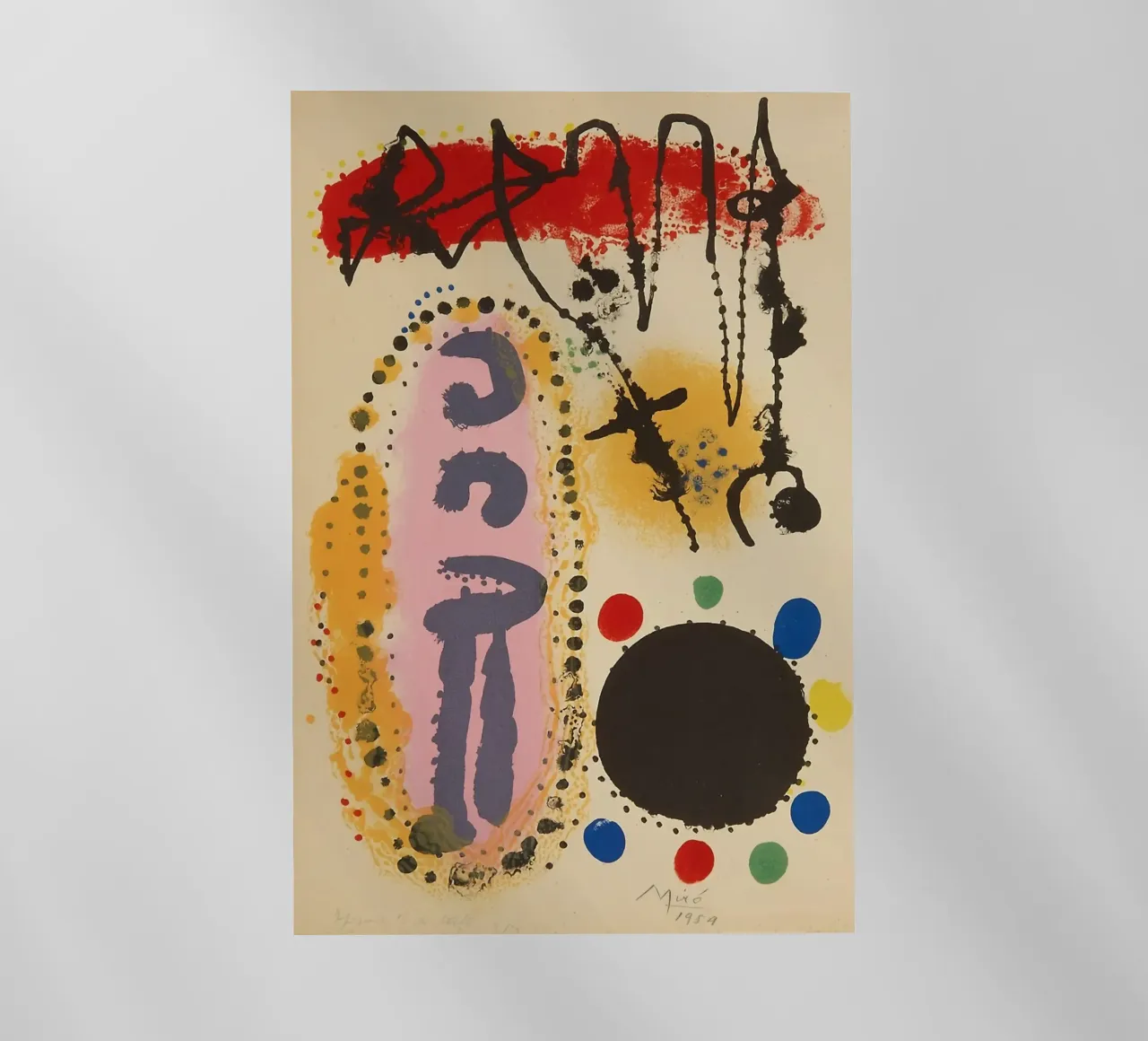Joan Miró Arte pellicola backlit da Maegan