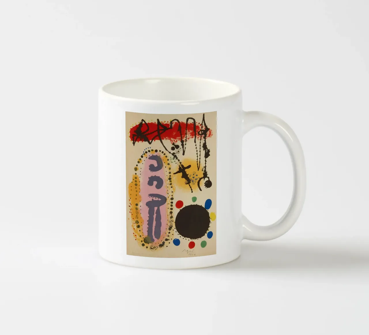 Joan Miró Kunst keramische mok van Maegan