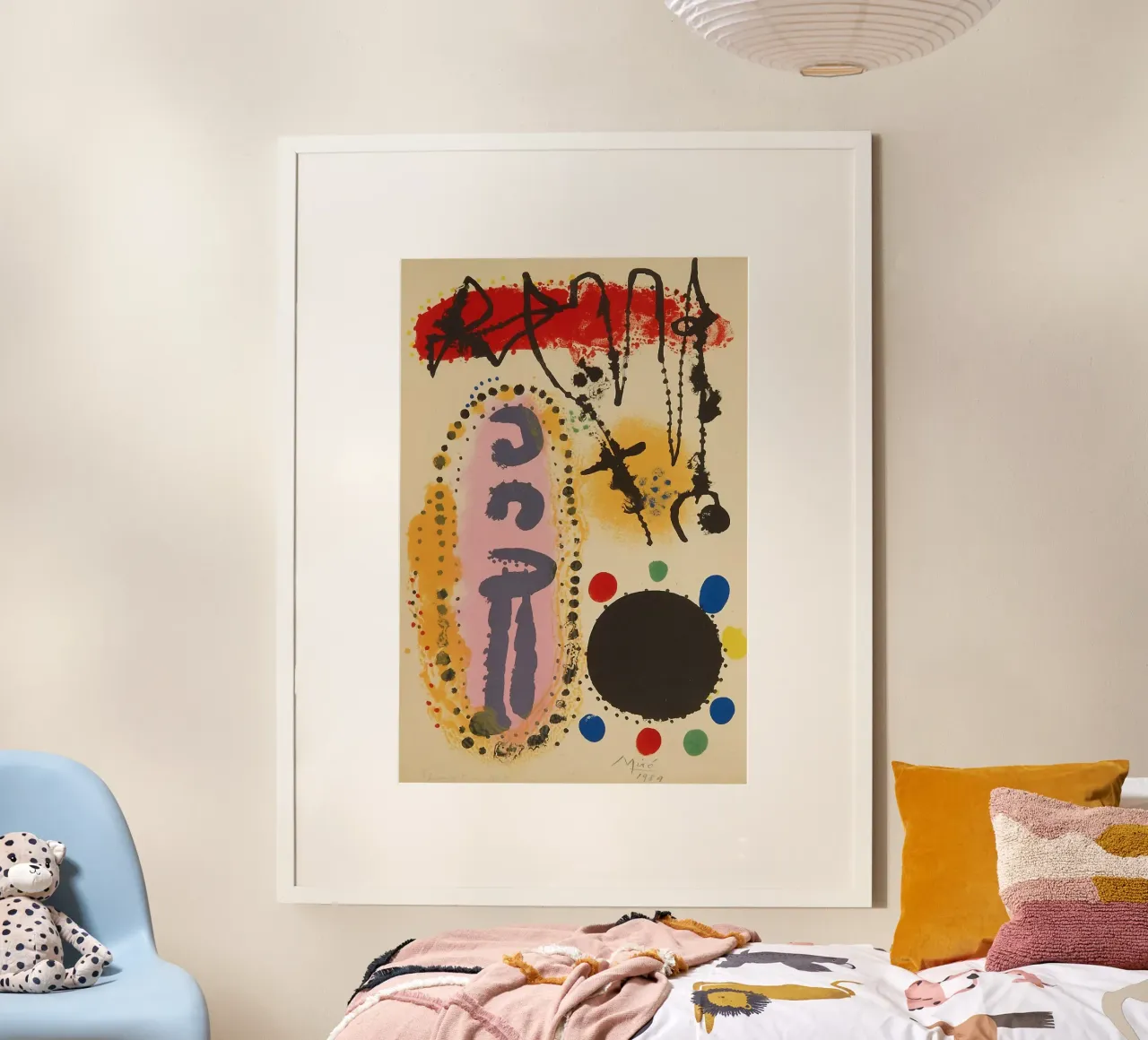 Joan Miró Kunst Hahnemühle von Maegan
