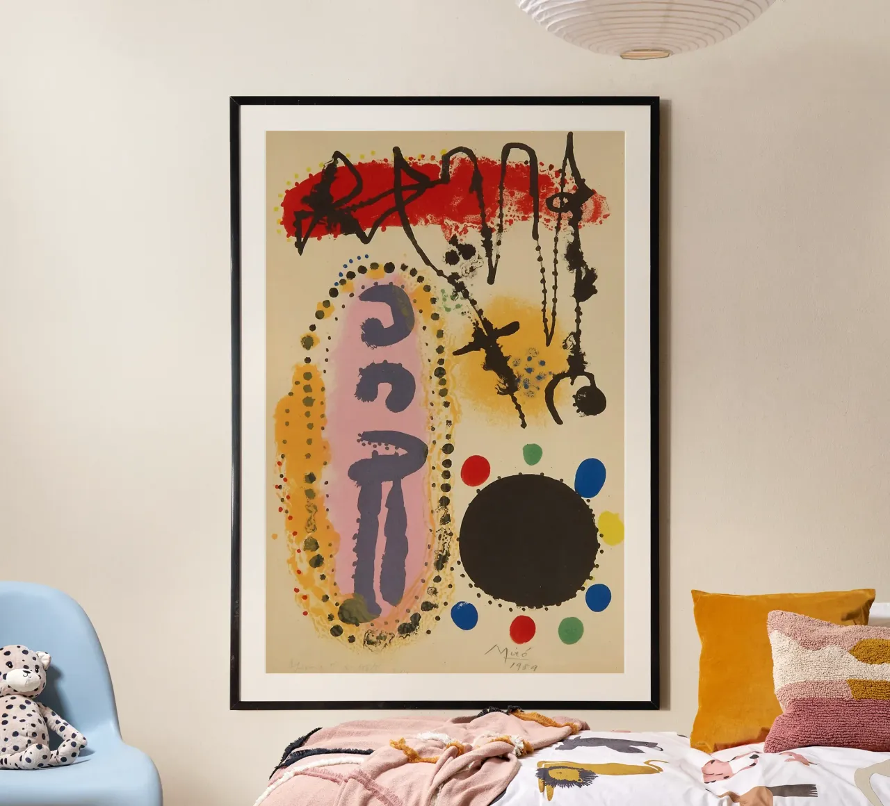 Joan Miró Kunst Hahnemühle von Maegan