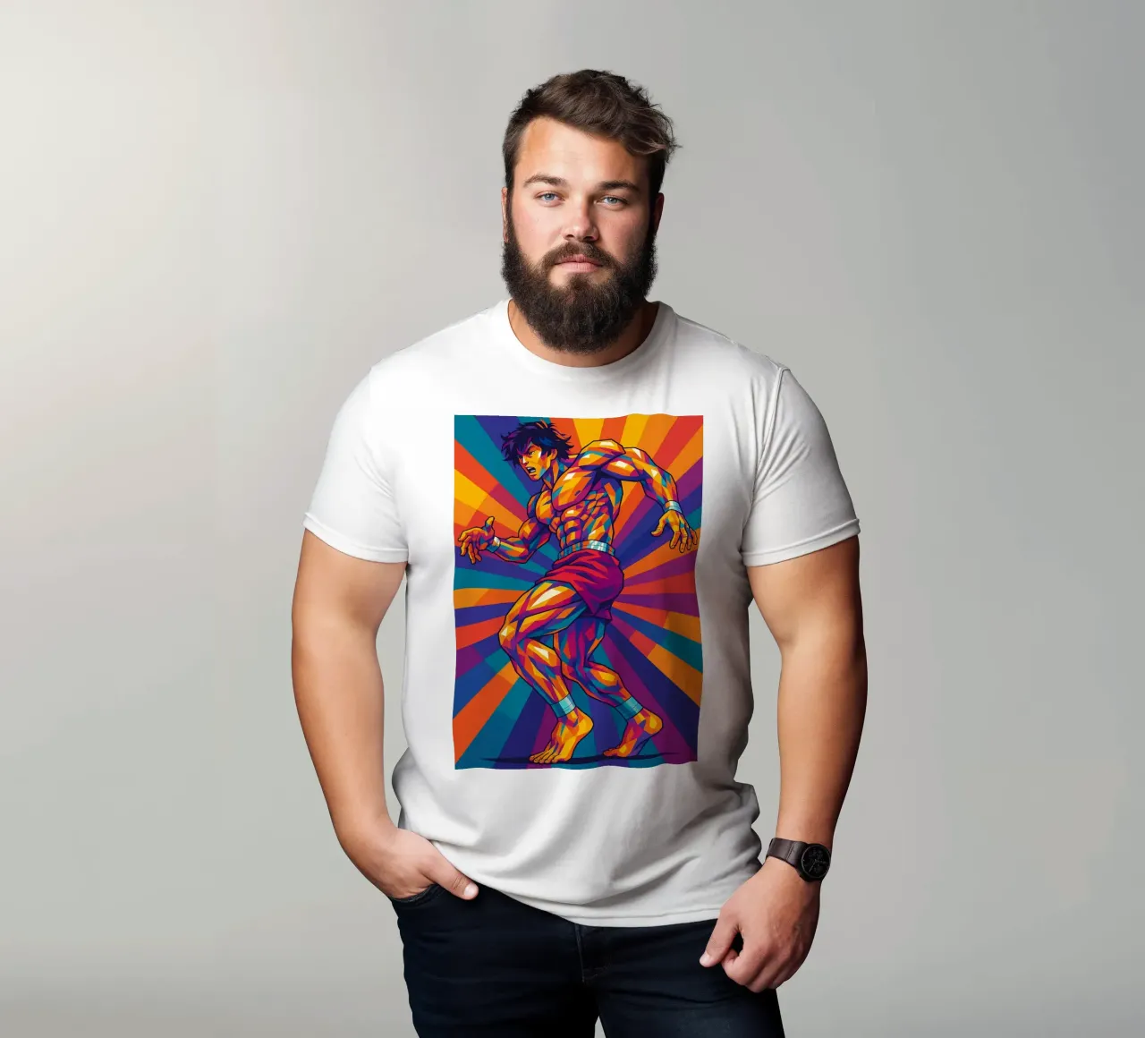 baki hanma t-shirt da HopeStudio