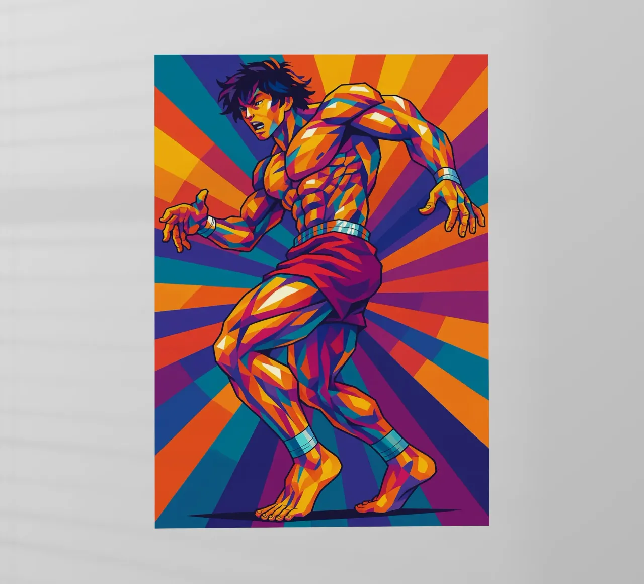 baki hanma pellicola backlit da HopeStudio