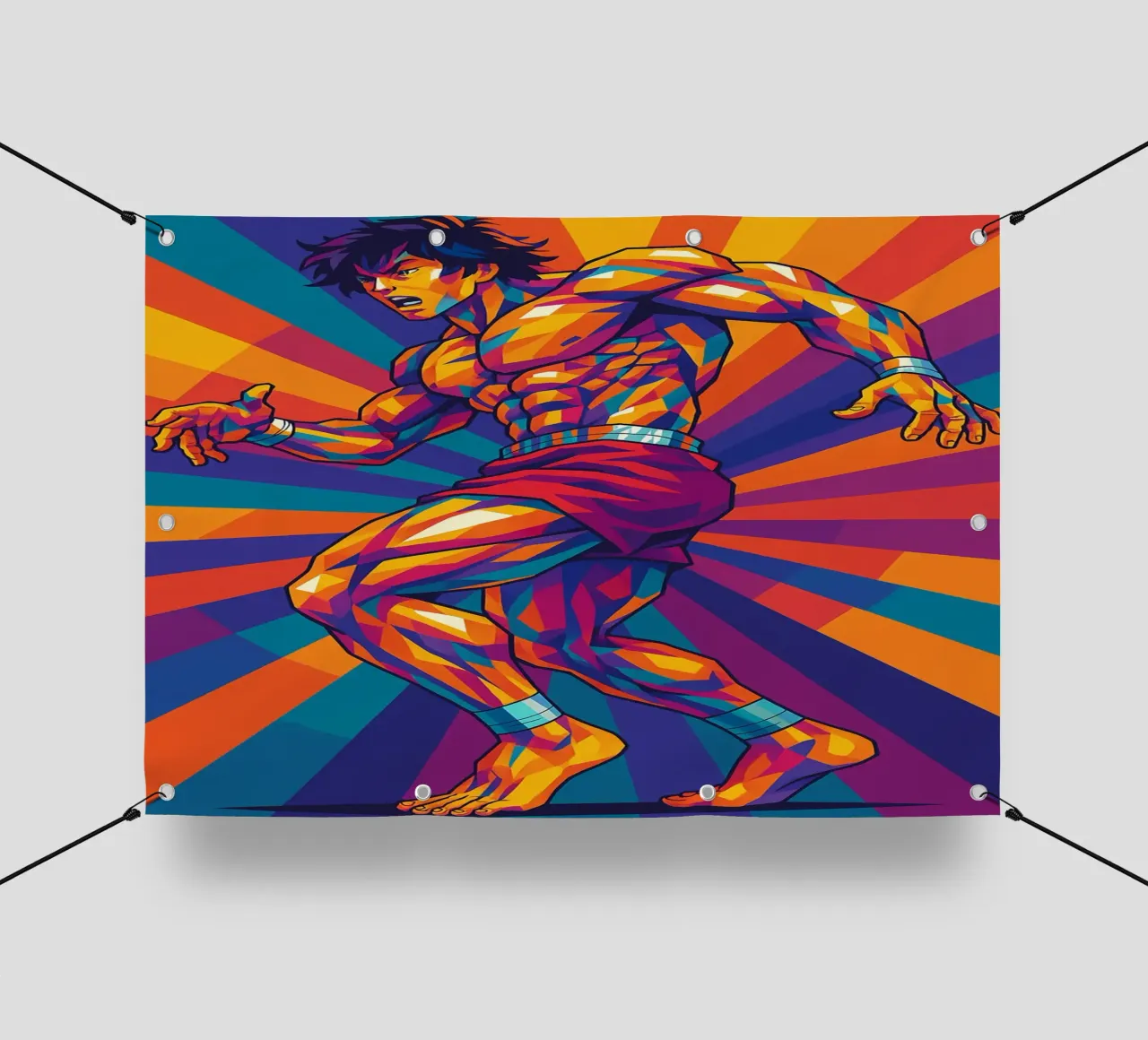 baki hanma telo in pvc da HopeStudio