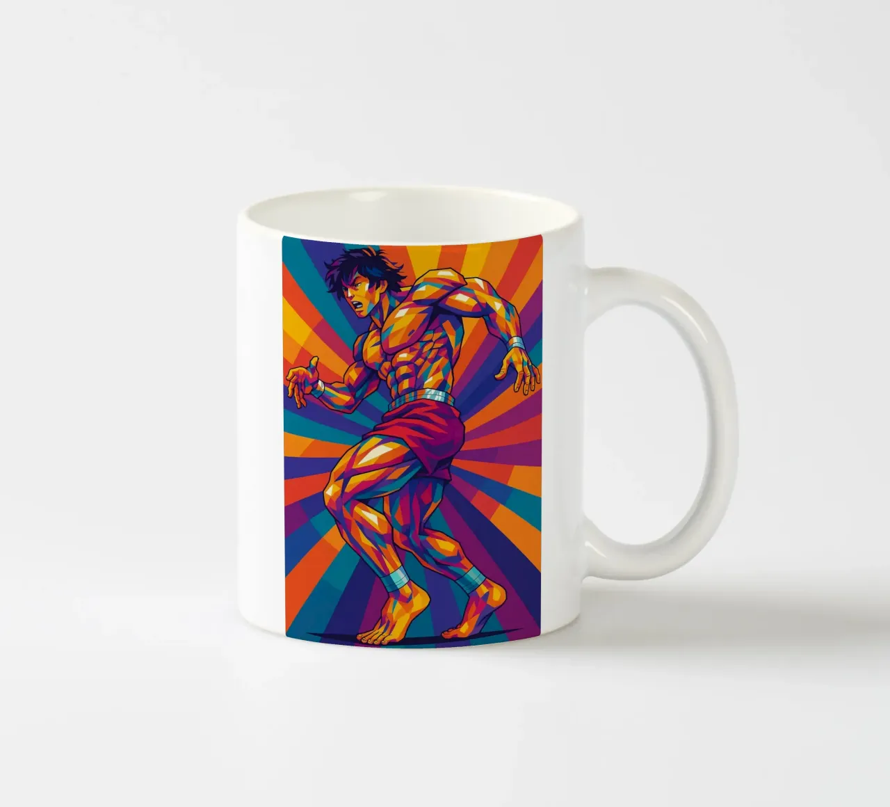 baki hanma tazza in ceramica da HopeStudio