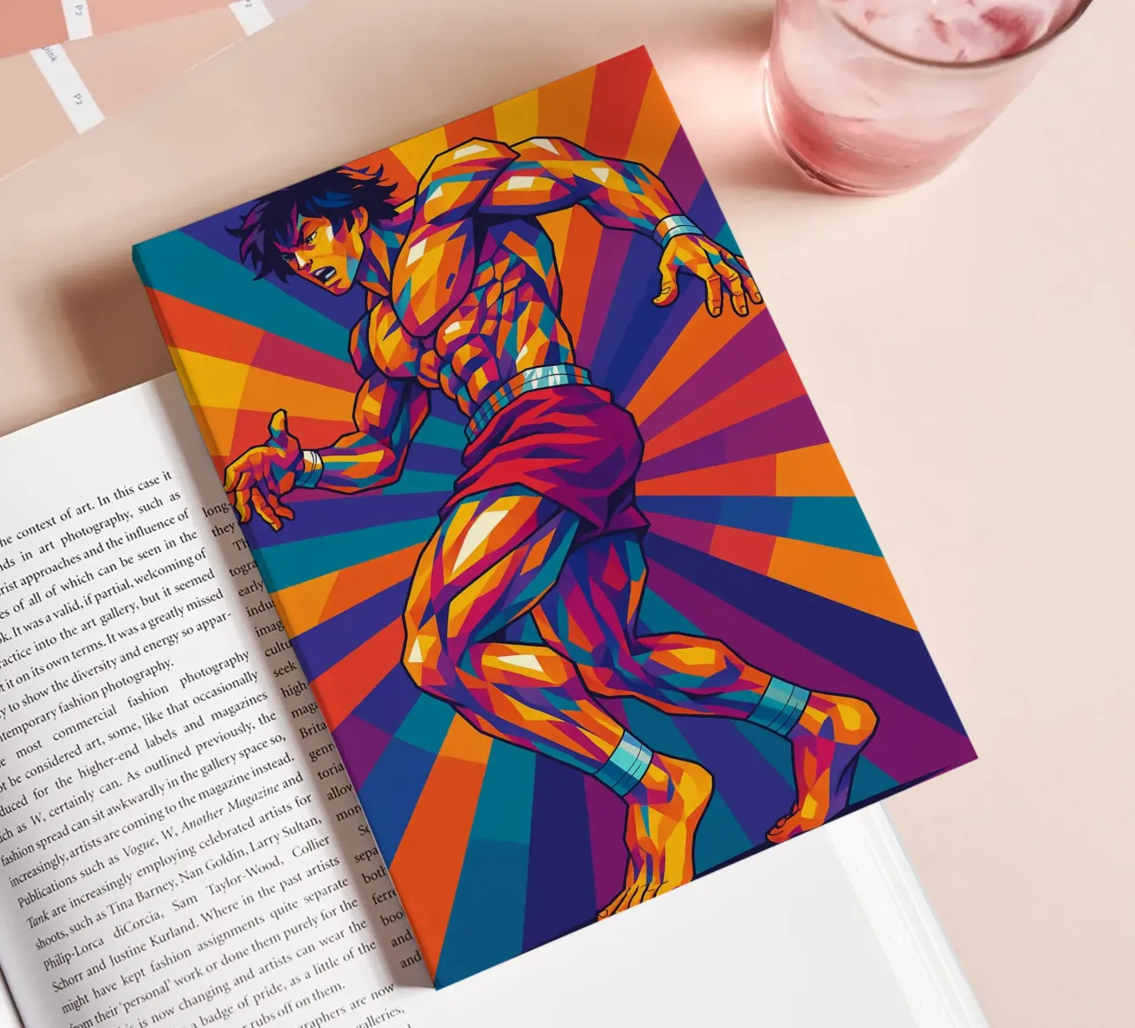 baki hanma notebook by HopeStudio