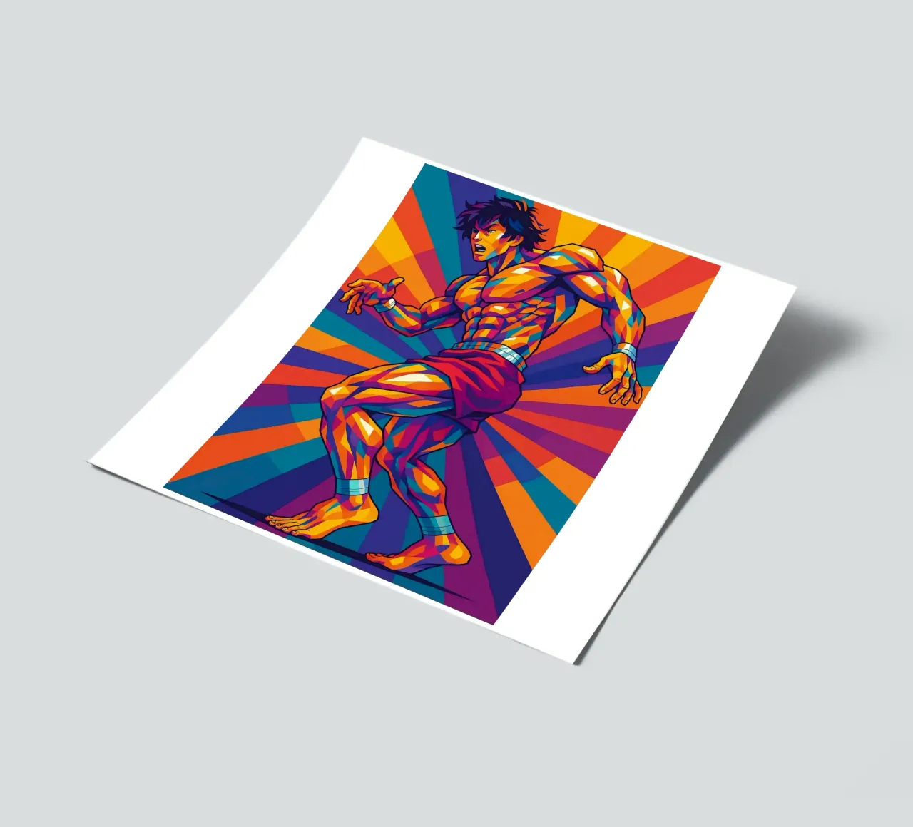 baki hanma Stickerbogen von HopeStudio