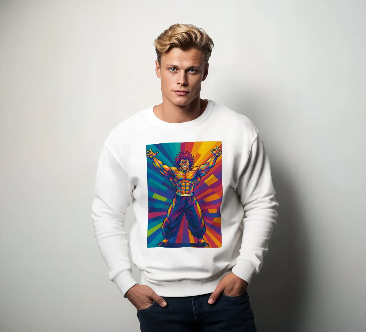 yujiro hanma sweatshirt van HopeStudio