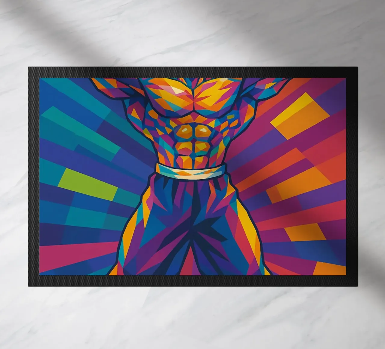yujiro hanma doormat by HopeStudio