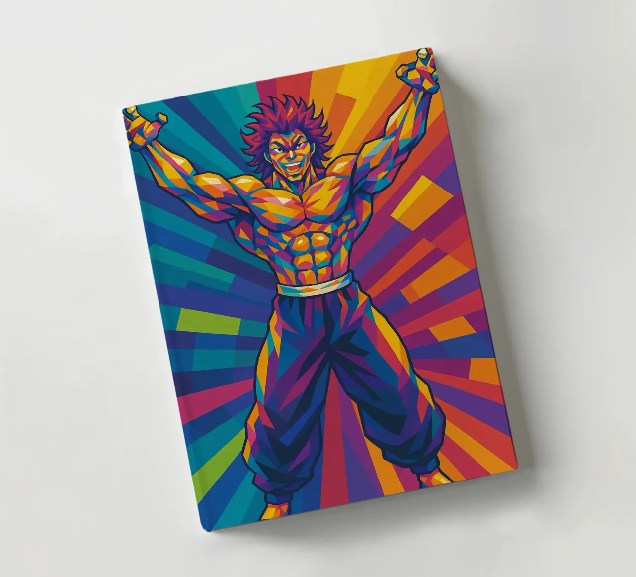 yujiro hanma notebook by HopeStudio