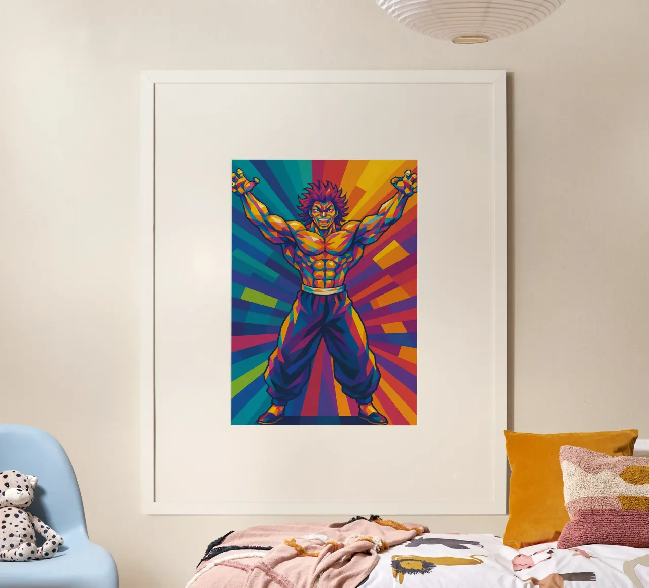yujiro hanma poster da HopeStudio