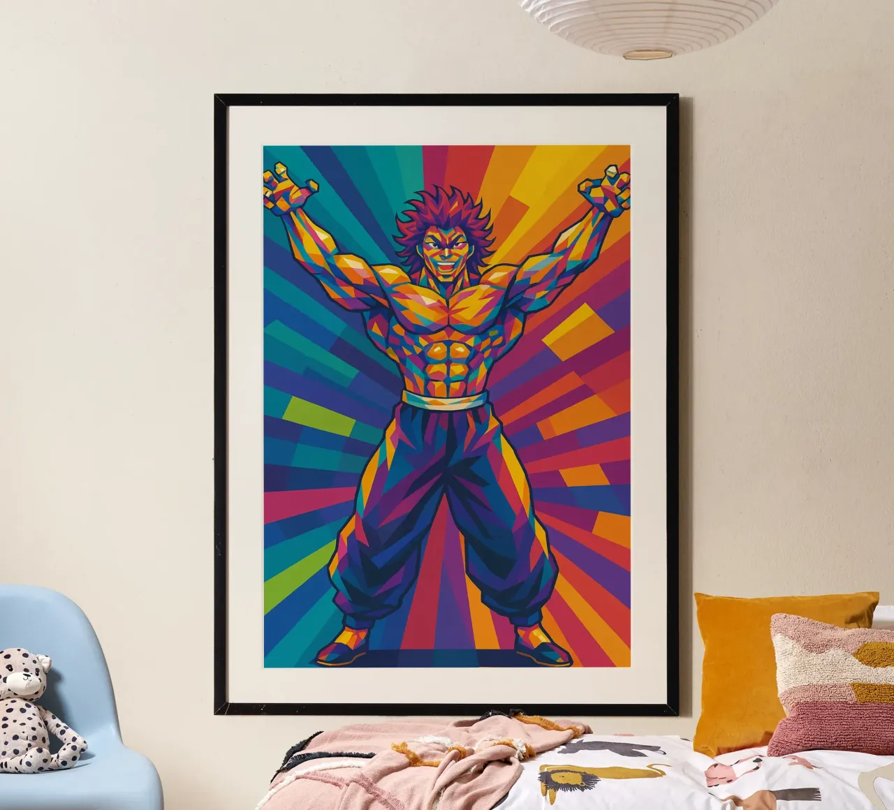 yujiro hanma poster da HopeStudio