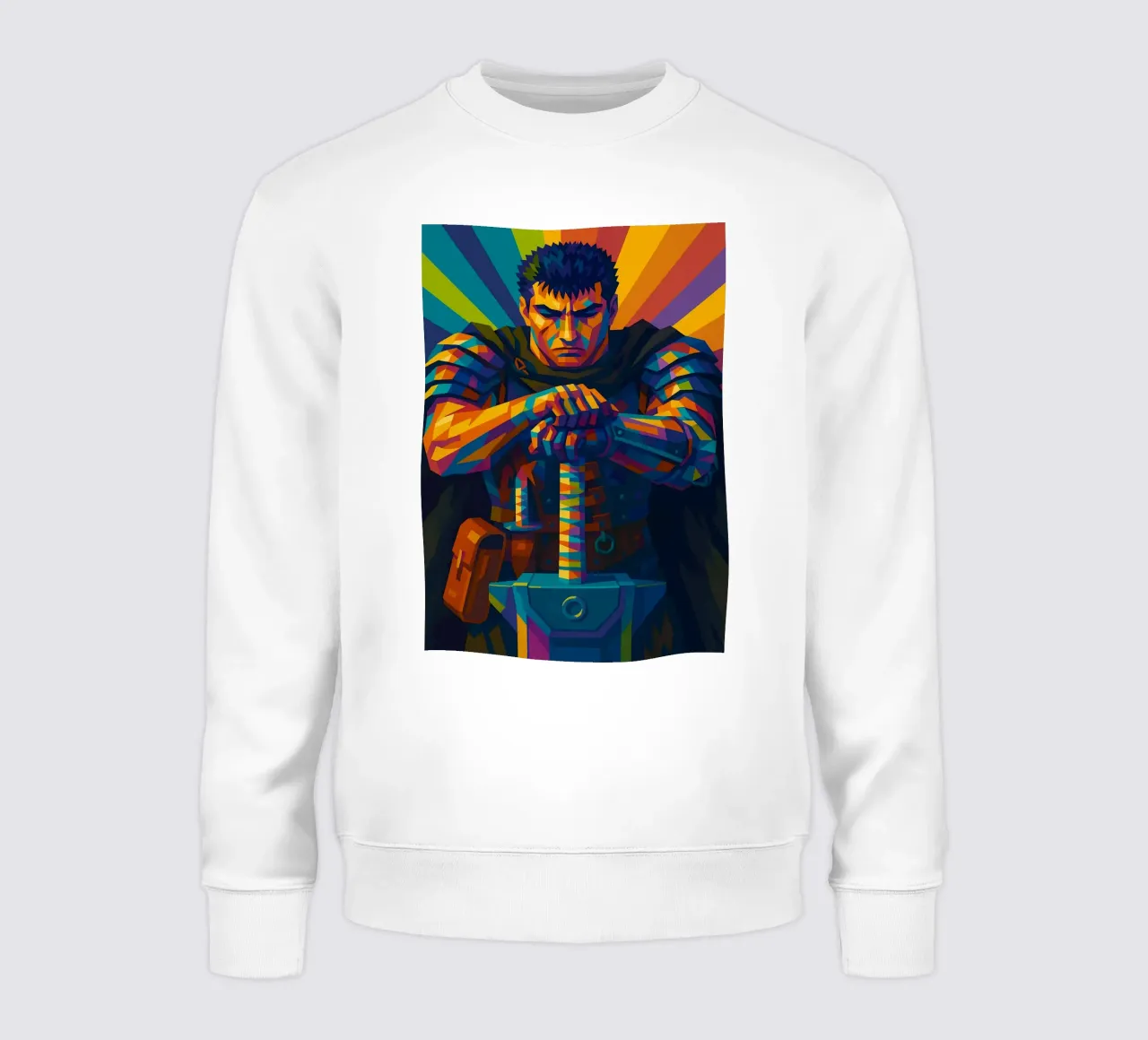 Guts Berserk felpa da HopeStudio