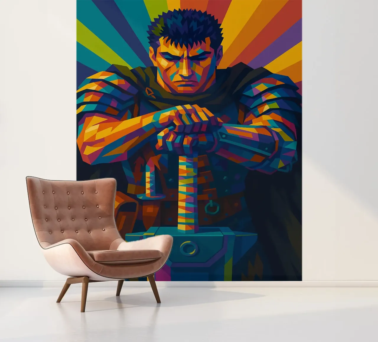 Guts Berserk carta da parati fotografica da HopeStudio