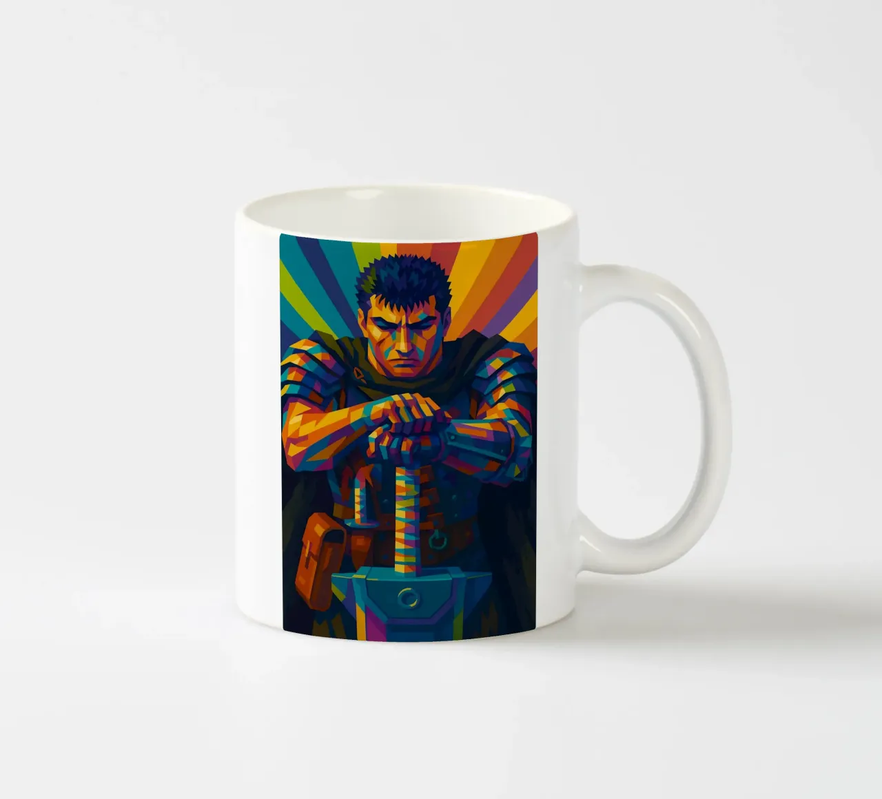 Guts Berserk tazza in ceramica da HopeStudio
