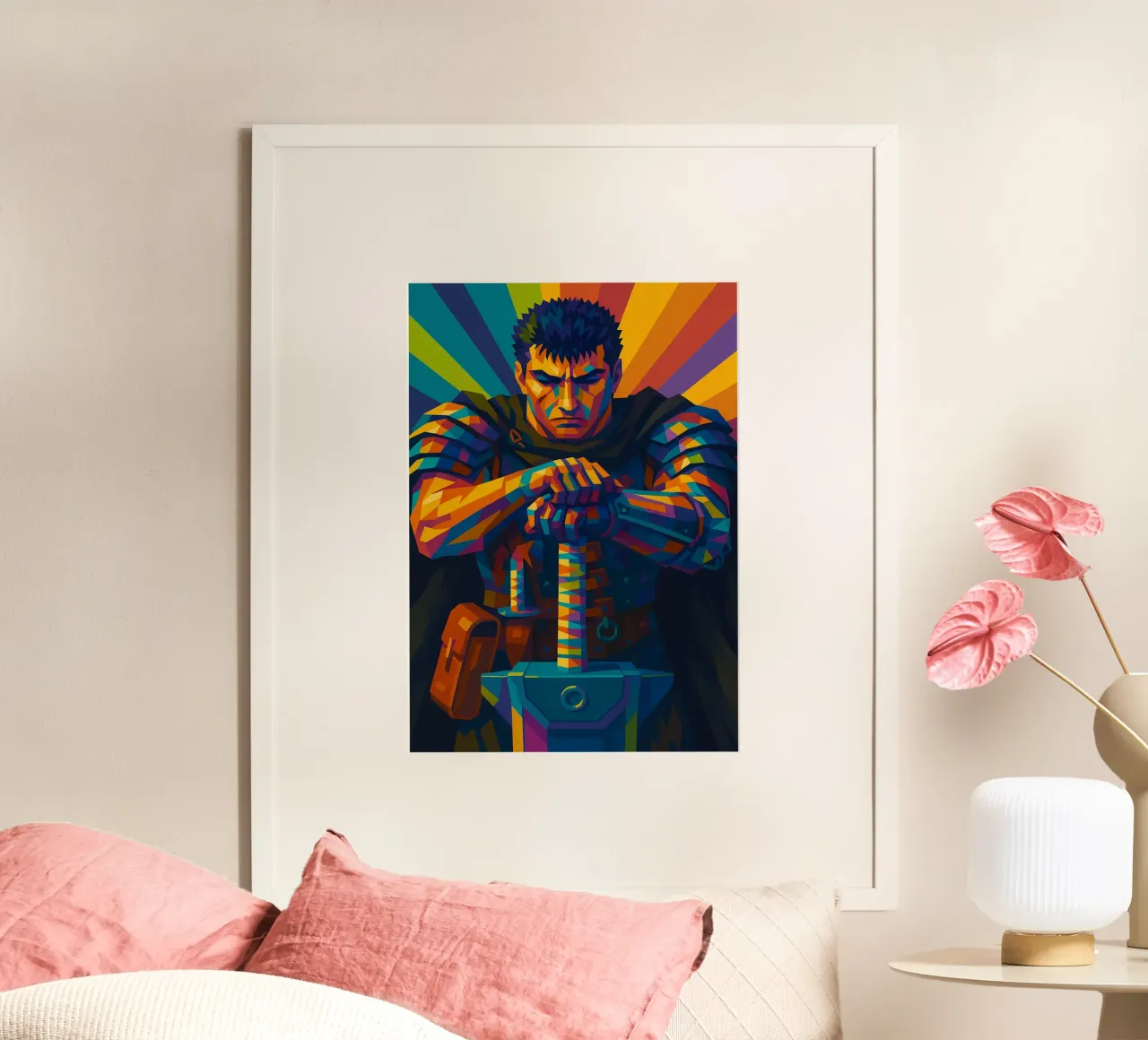 Guts Berserk carta hahnemühle da HopeStudio