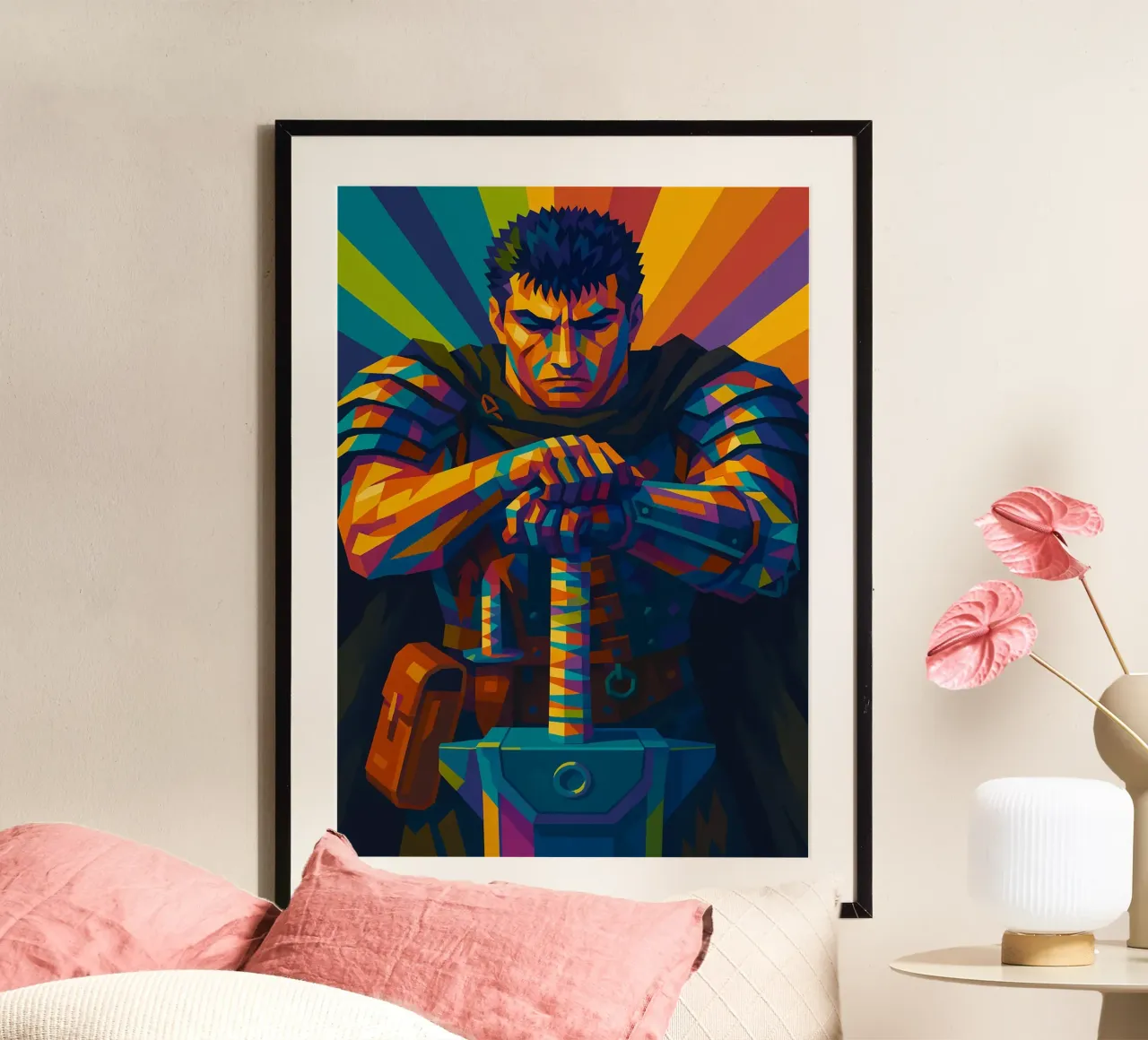 Guts Berserk carta hahnemühle da HopeStudio