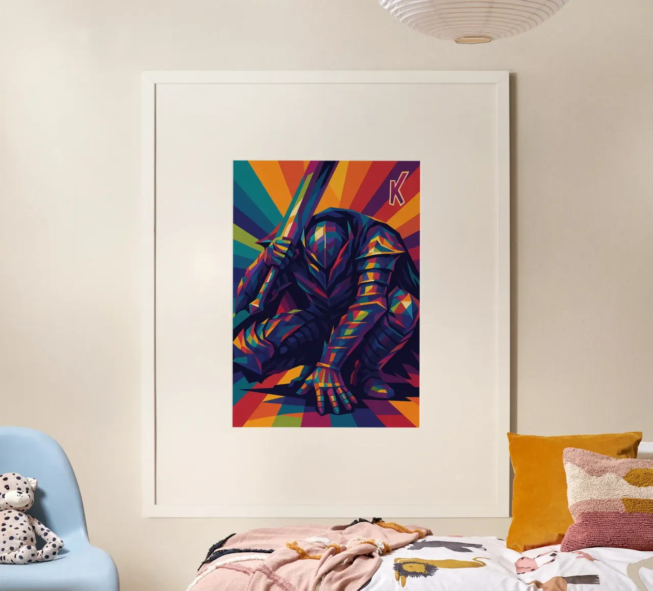 Guts Berserk poster da HopeStudio