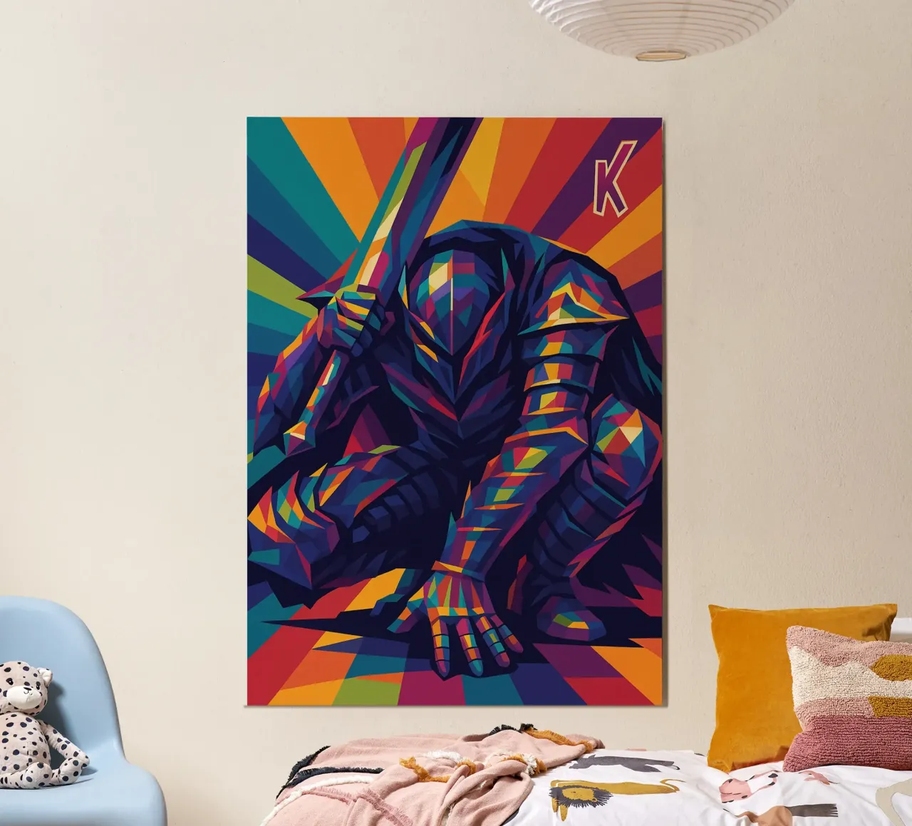 Guts Berserk poster da HopeStudio