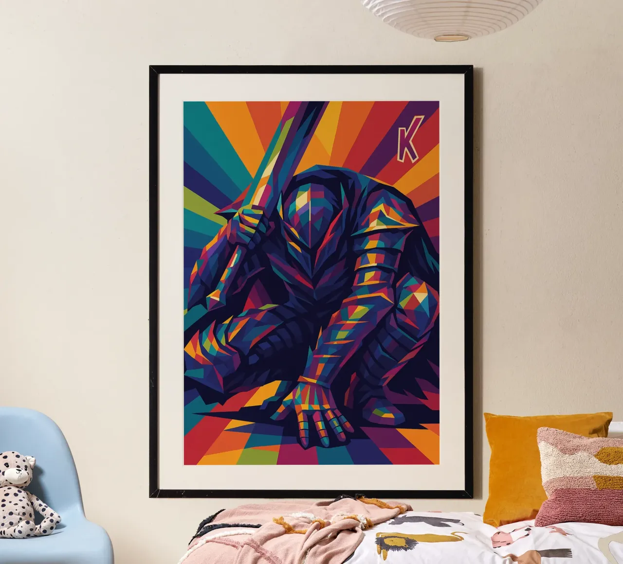 Guts Berserk poster da HopeStudio