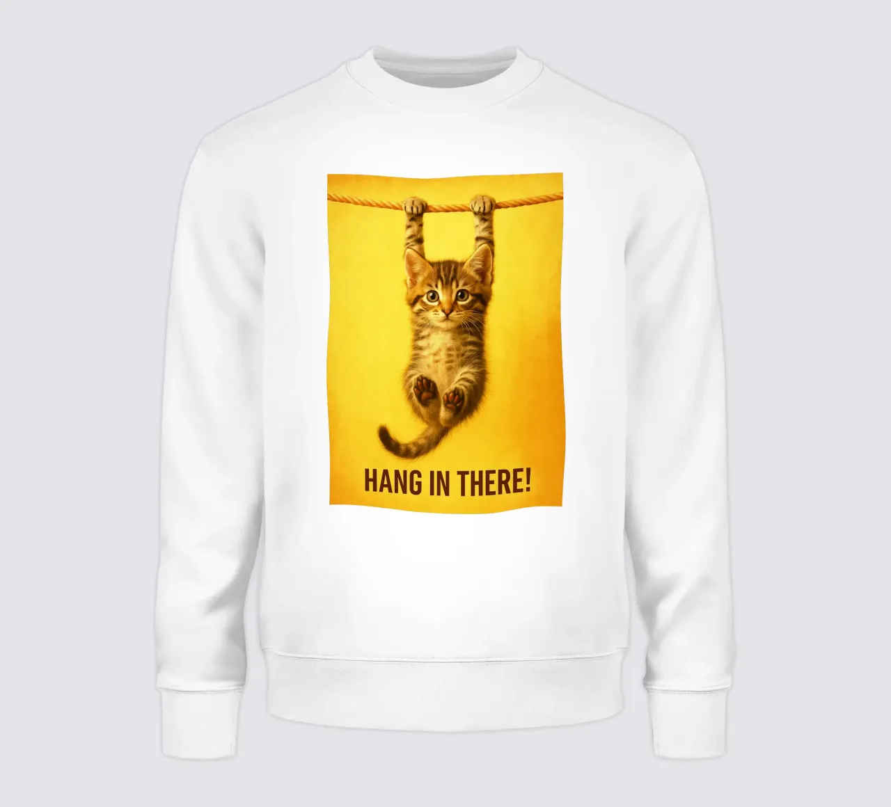 Divertente Gatto che resiste felpa da the gindils