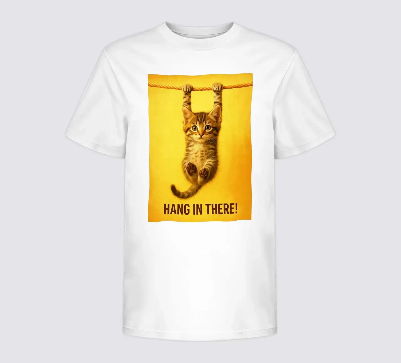 Divertente Gatto che resiste t-shirt bambini da the gindils