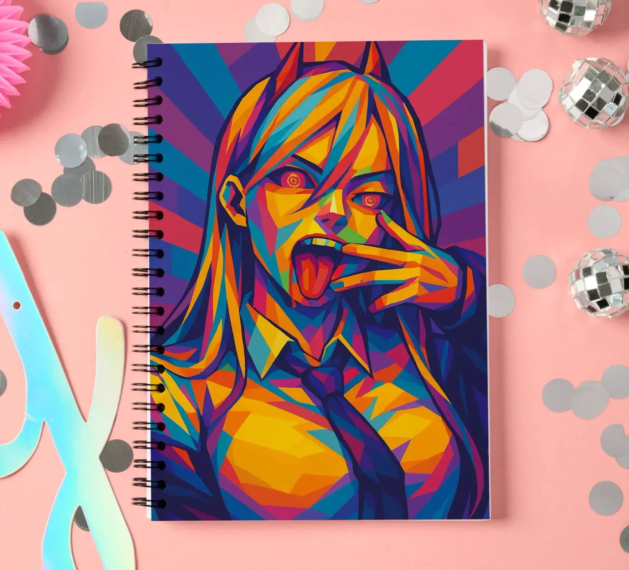 Power Chainsaw man spiral notebook by HopeStudio