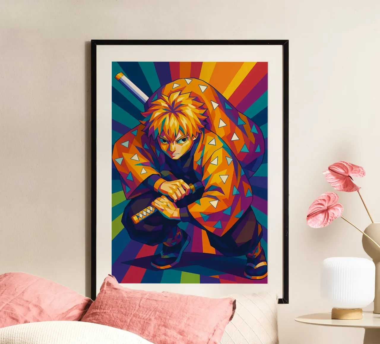 zenitsu agatsuma poster da HopeStudio