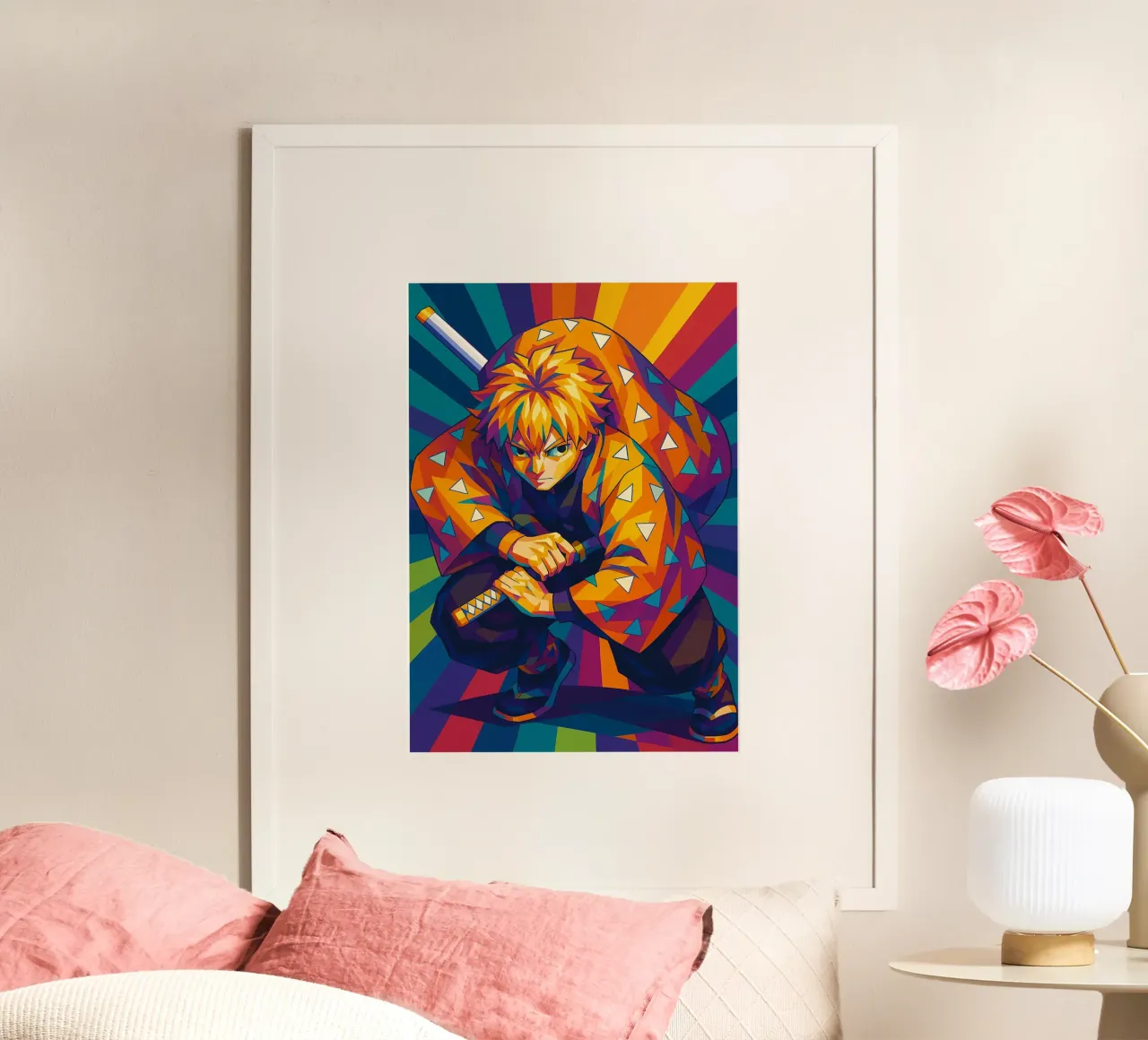 zenitsu agatsuma poster da HopeStudio
