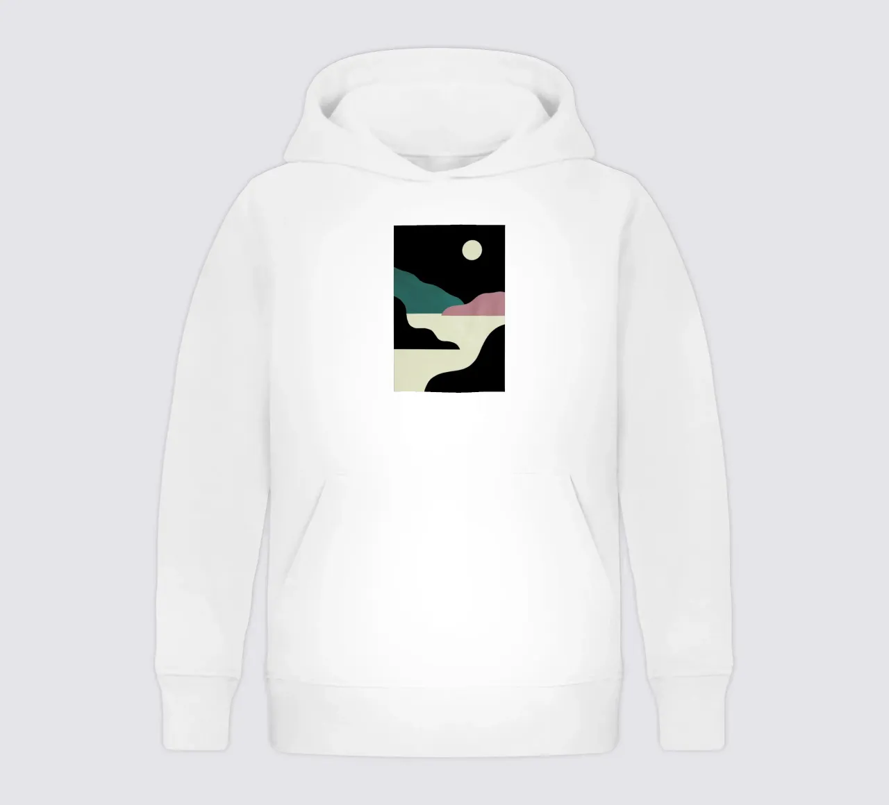 Moonlit Outcrops Kinder Hoodie von Pure