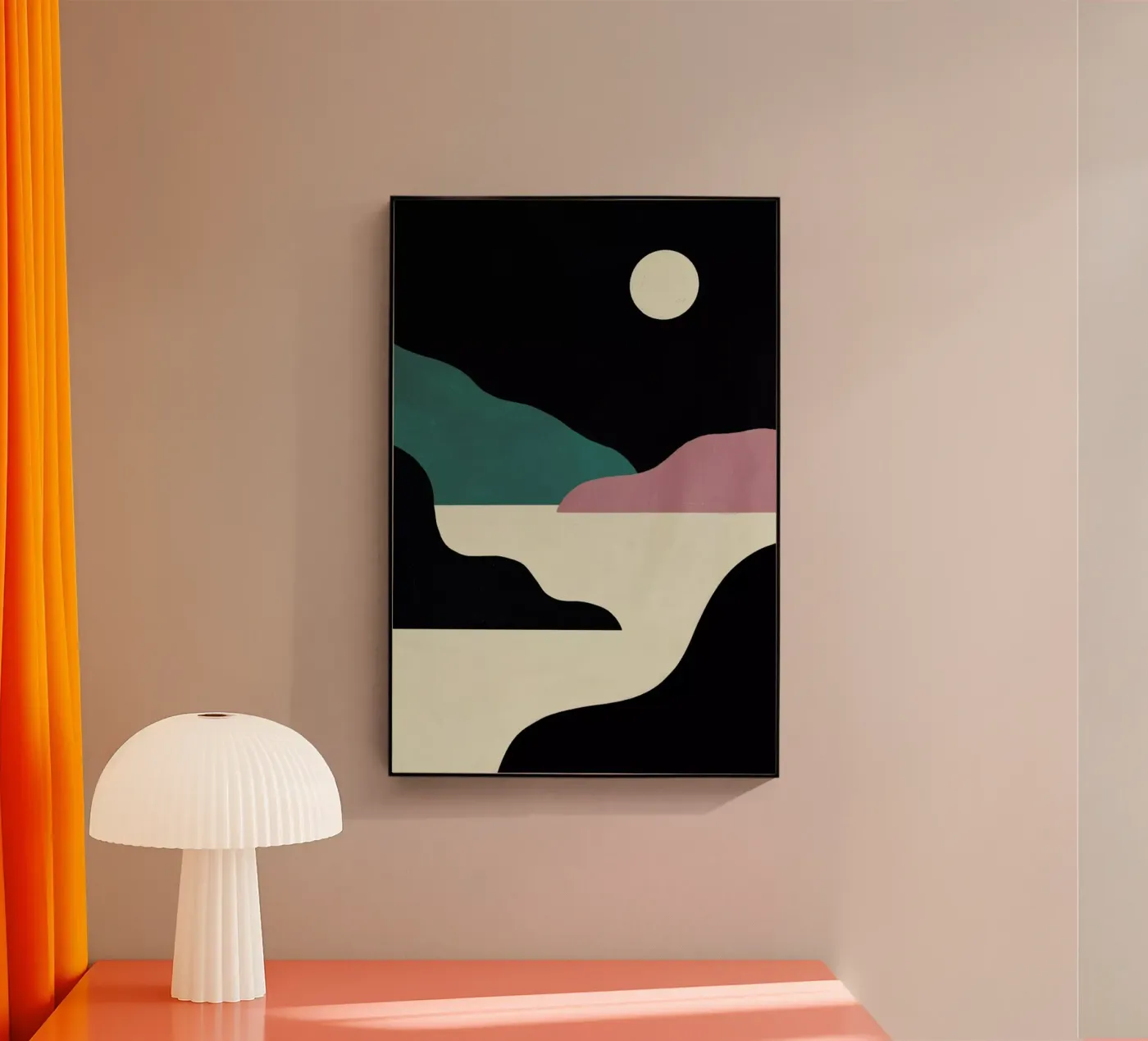 Moonlit Outcrops plexiglass da Pure