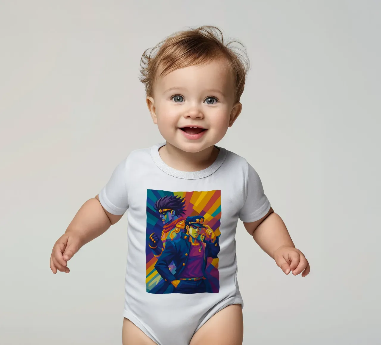 Jojo's Bizarre Adventure body neonato maniche corte da HopeStudio
