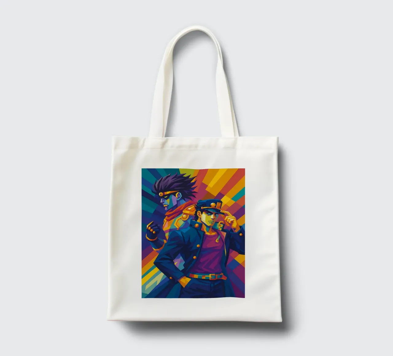 Jojo's Bizarre Adventure borsa in juta da HopeStudio